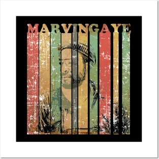 Marvin Gaye Retro Vintage Posters and Art